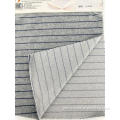 Blue Striped Velvet Fabric